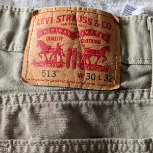 Levi's 513 Tan Jeans